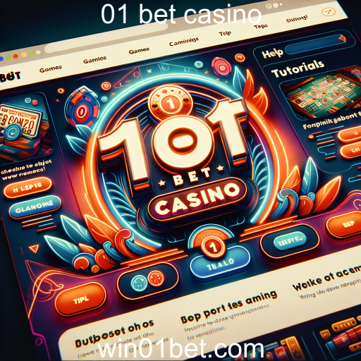 Explorando a Categoria de Ajuda no 01 Bet Casino